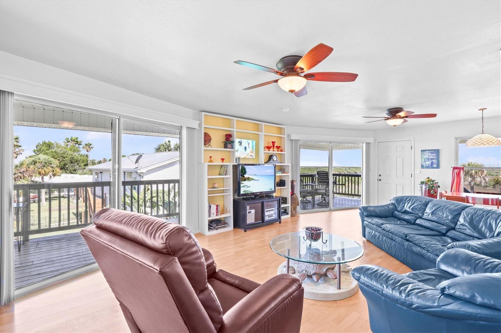 Beautiful Water Views throughout the home