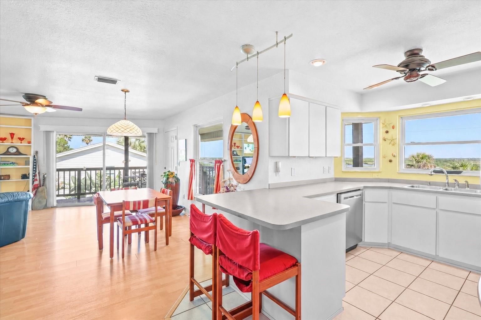 Kitchen and Dining Area