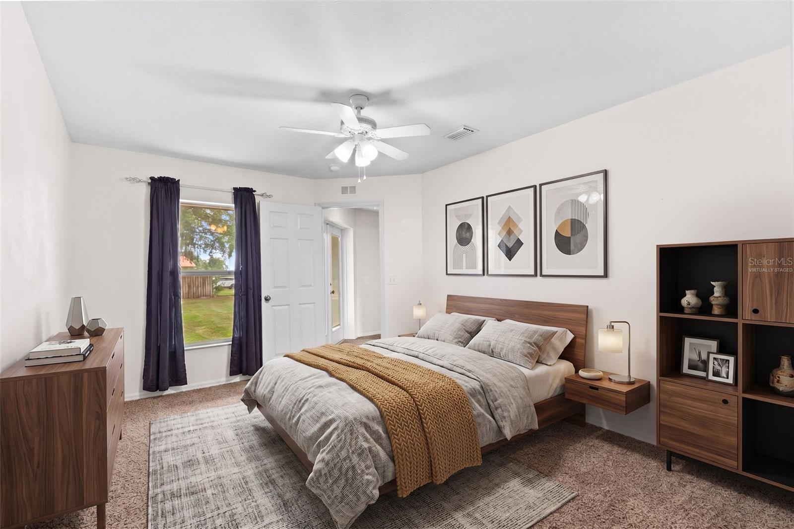 Virtually Staged Guest Bathroom