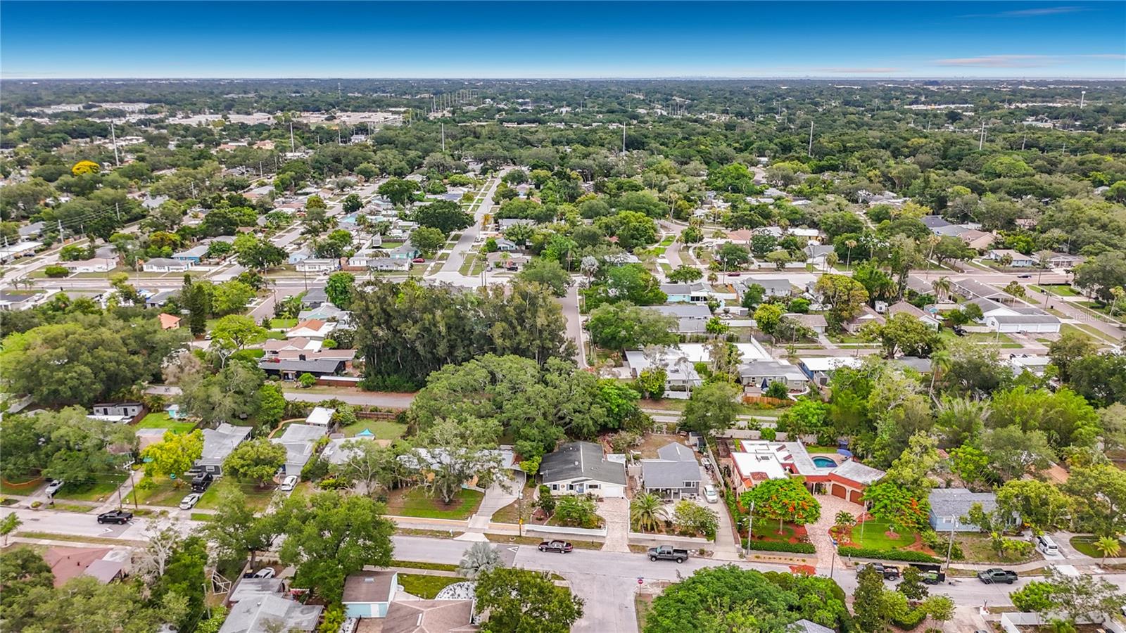 Aerial View East