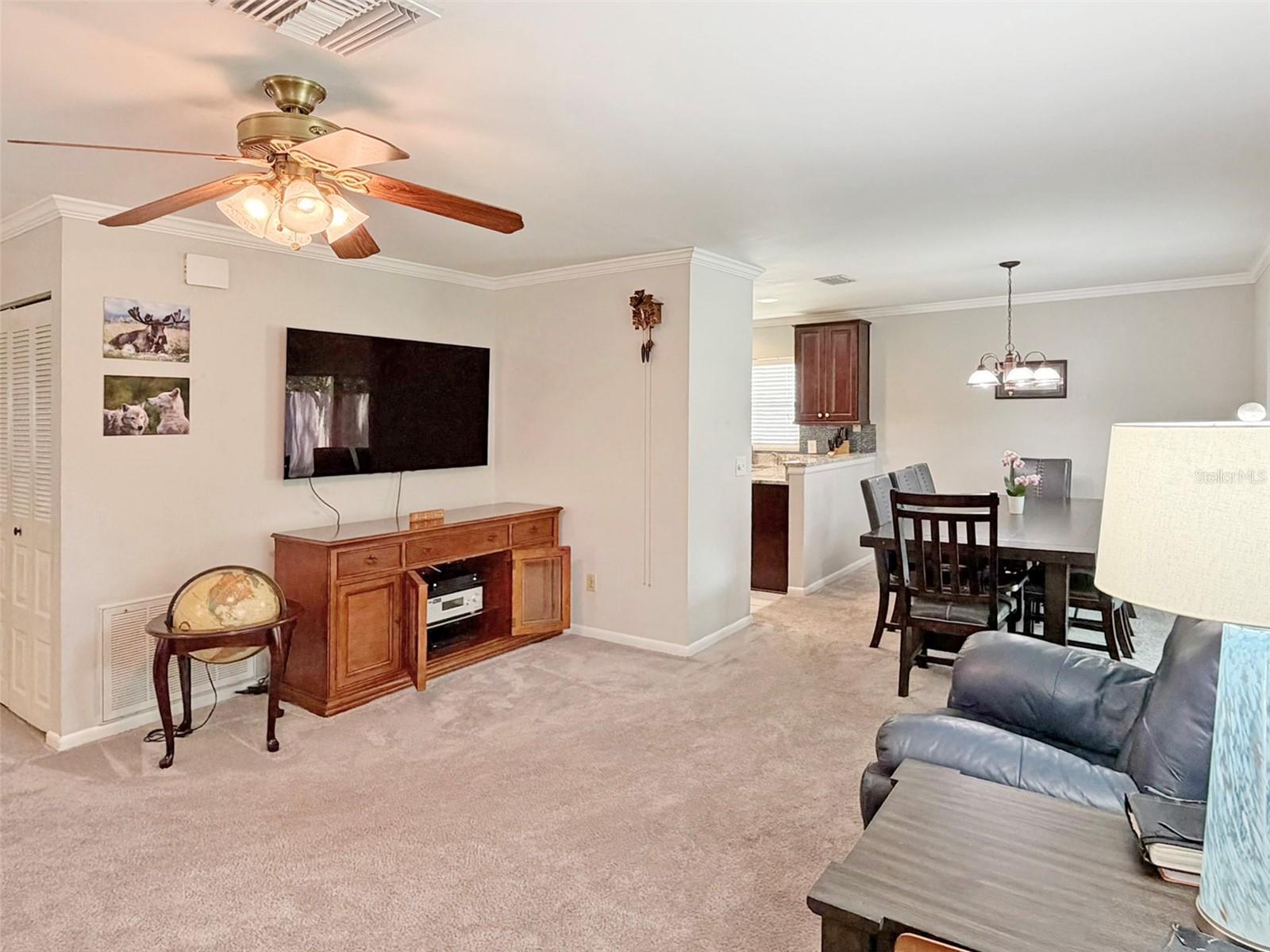 Spacious Living Room