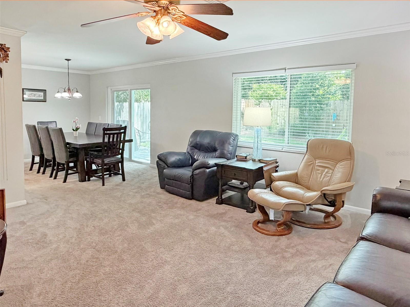 Spacious Living Room