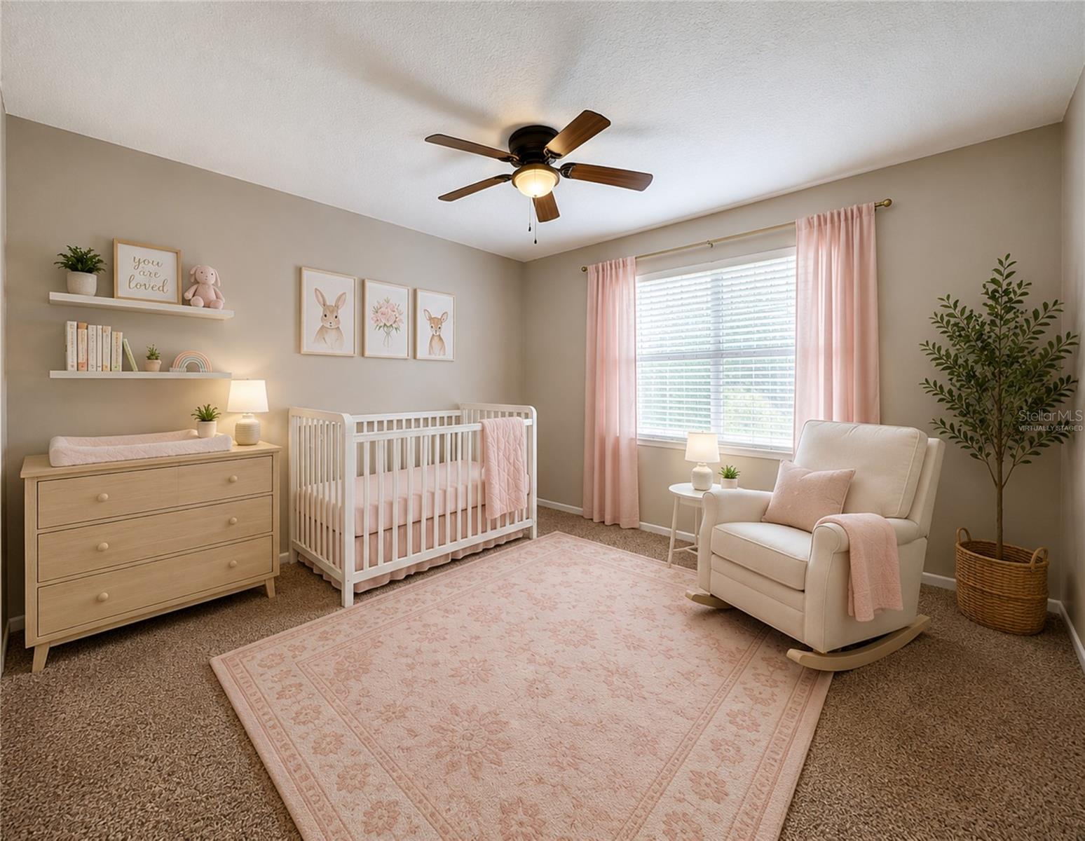 VIRTUALLY STAGED: Bedroom 2