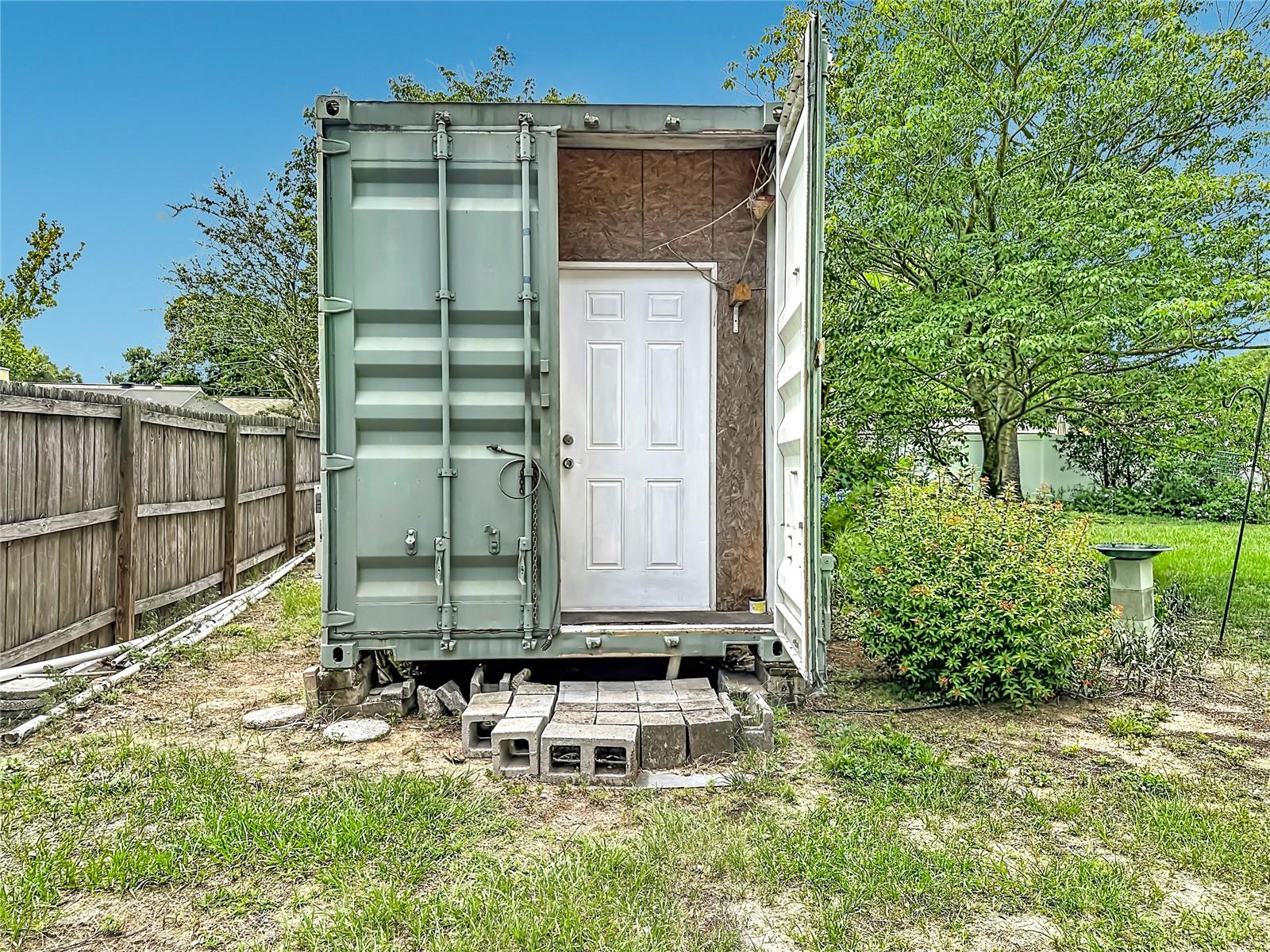 40' Conex Container (Front View Two)