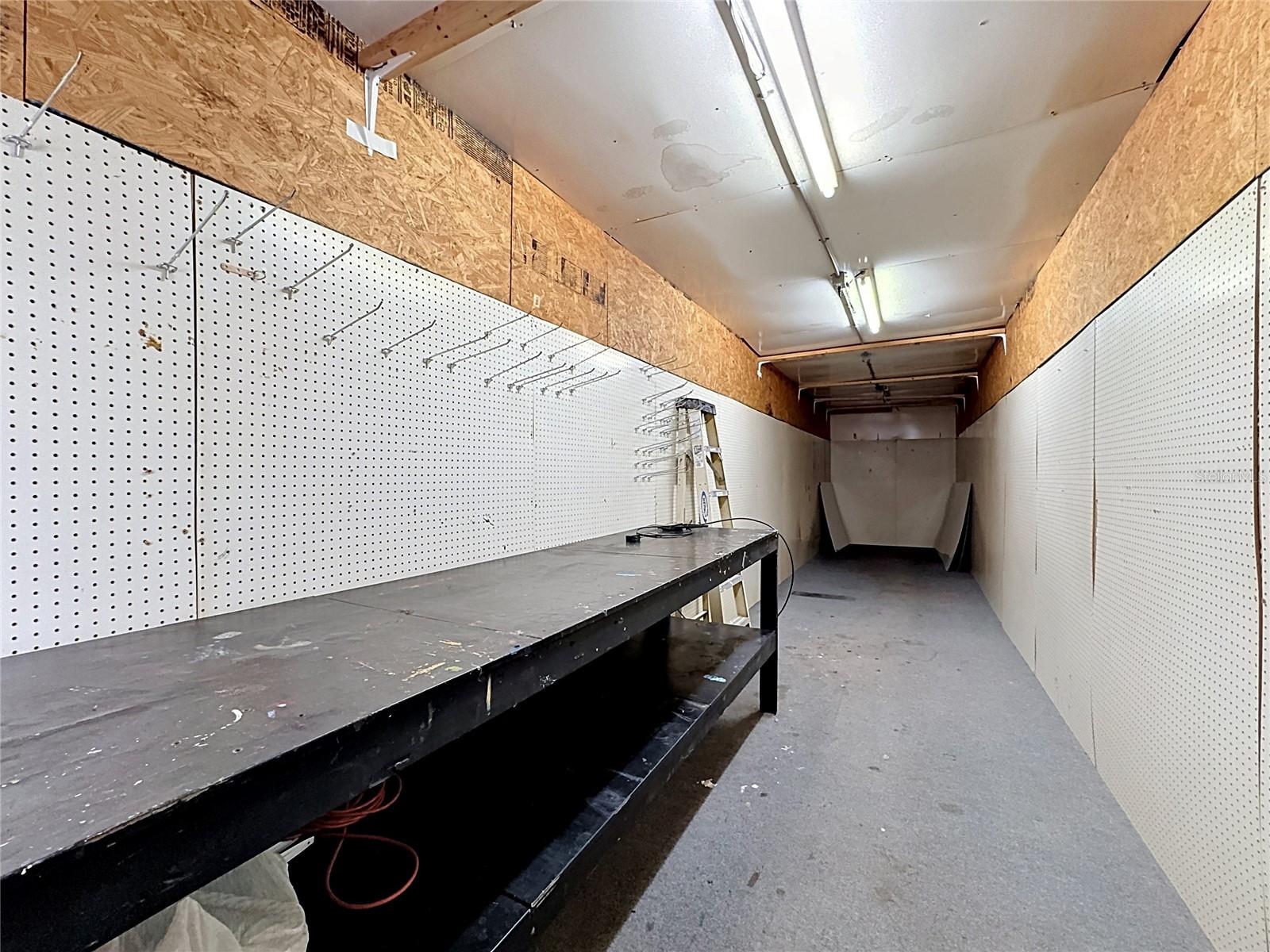 40' Conex Container (Inside View from the Front)