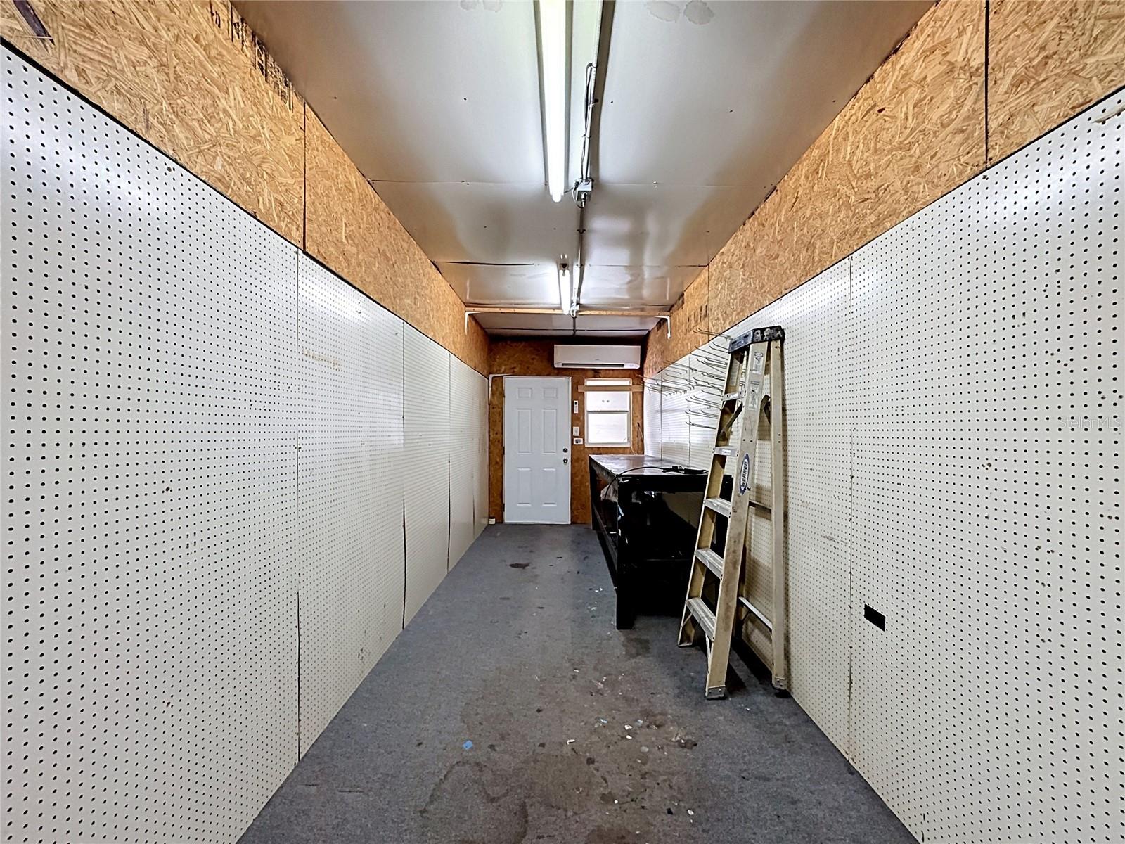40' Conex Container (Inside View from the Back)