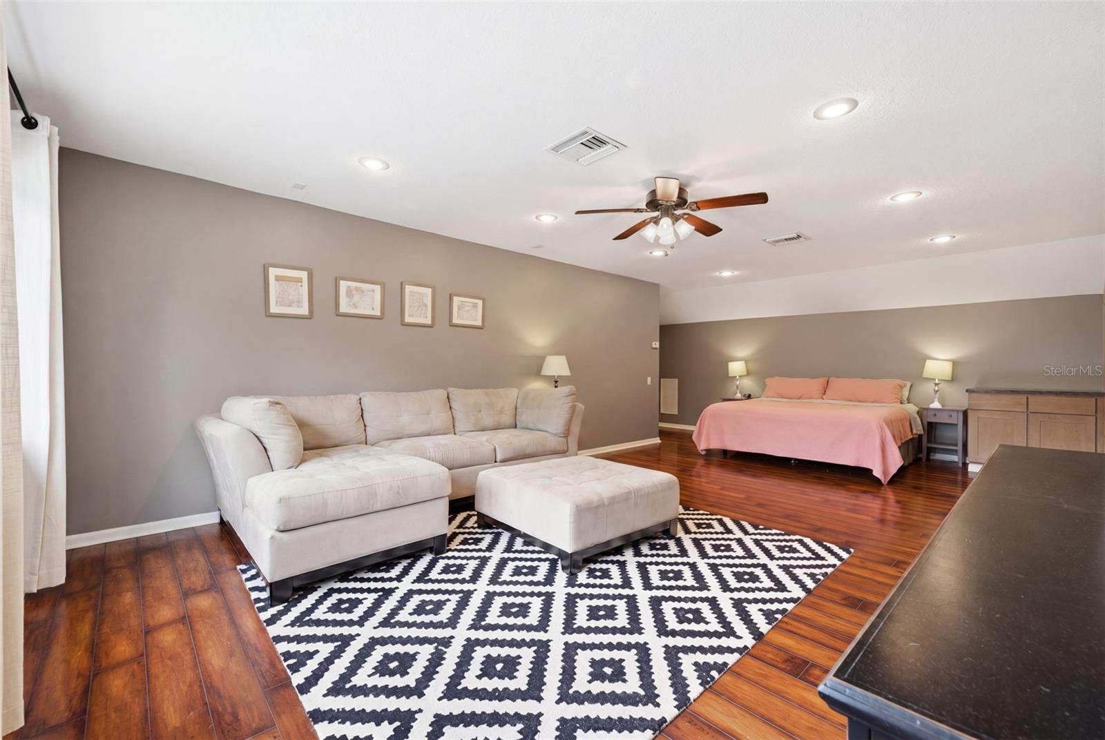 upstairs loft