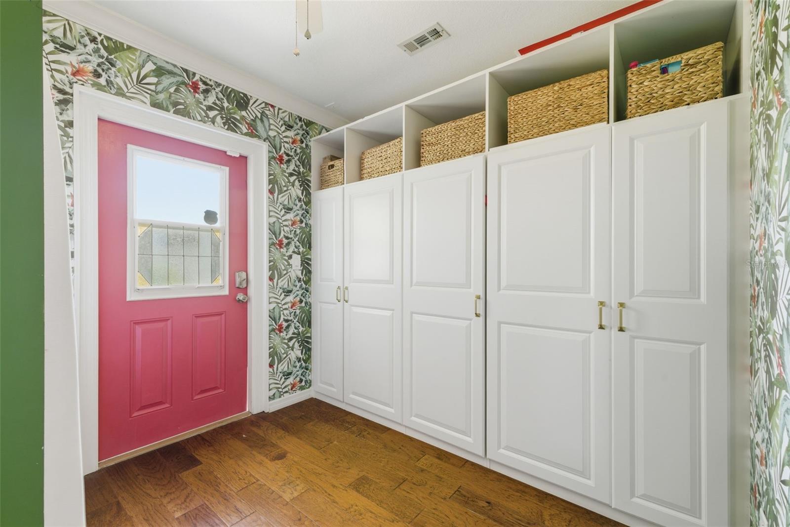 mud room/drop zone