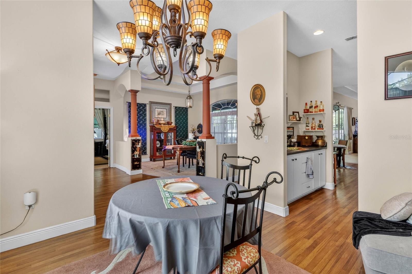 Formal Dining Room to Dry Bar