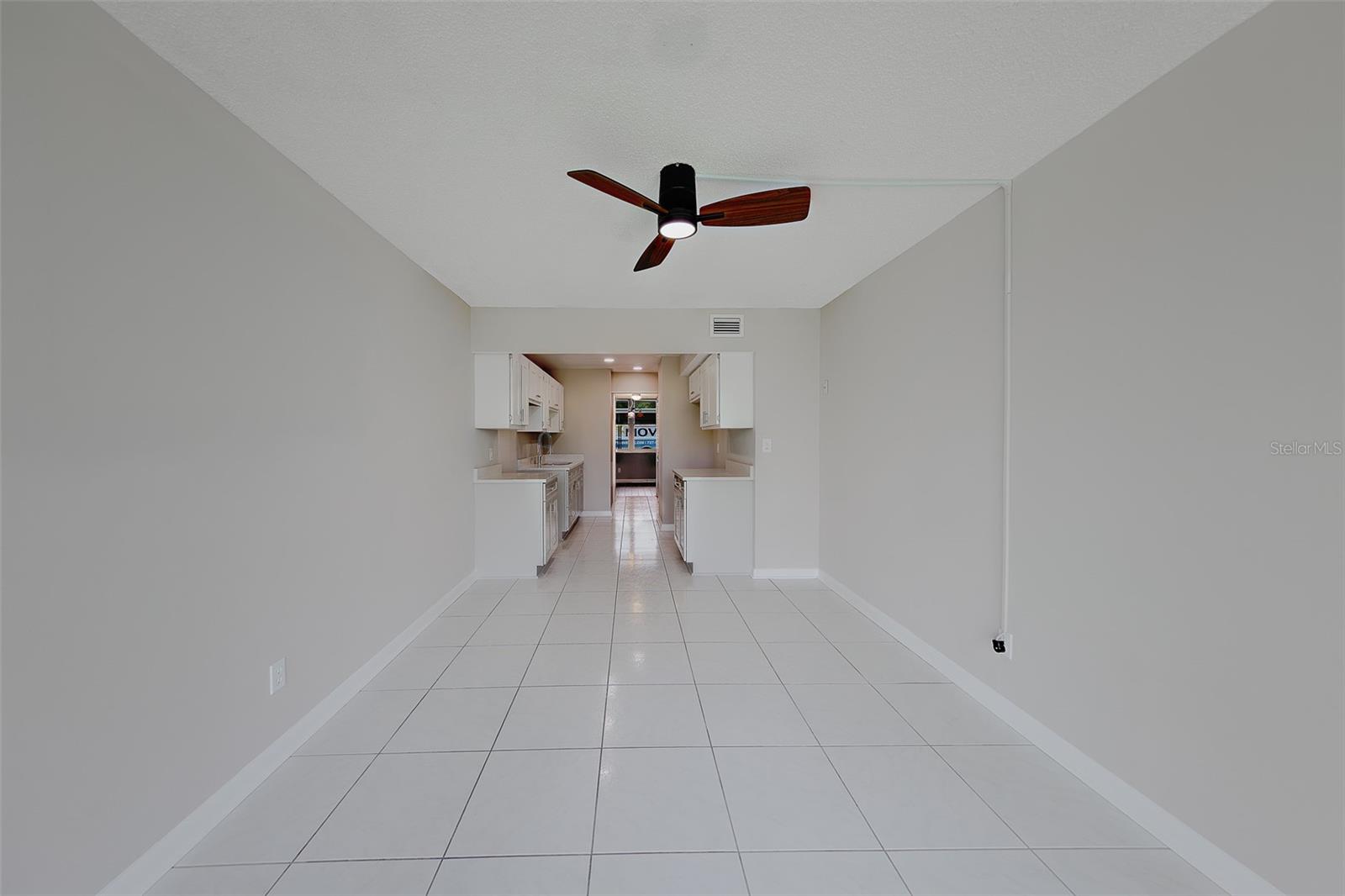 Florida room second view from sliding doors
