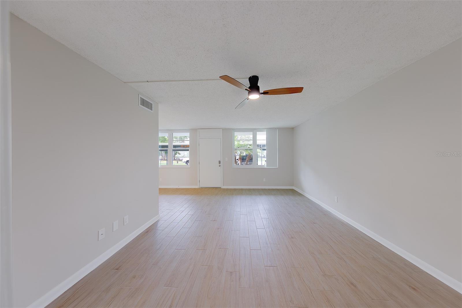 living room from bedroom