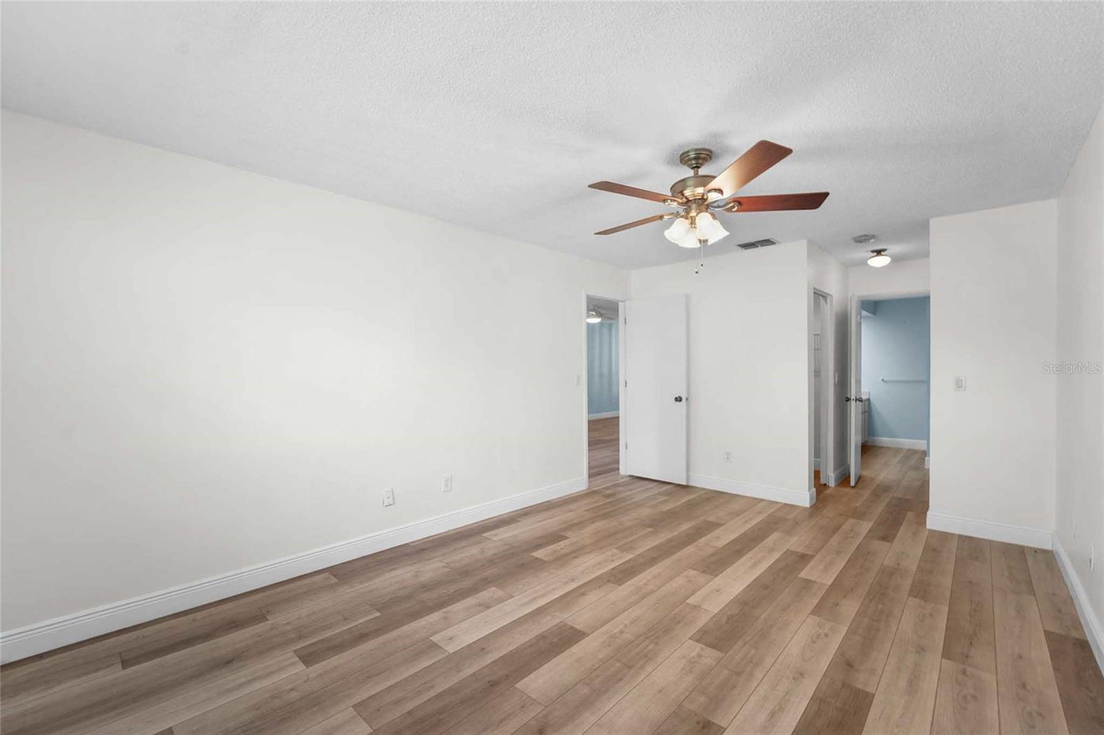 Primary with ensuite and 2 closets