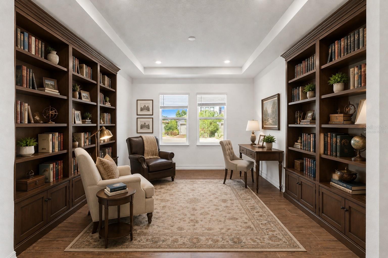 Library-Reading RoomVirtually Staged