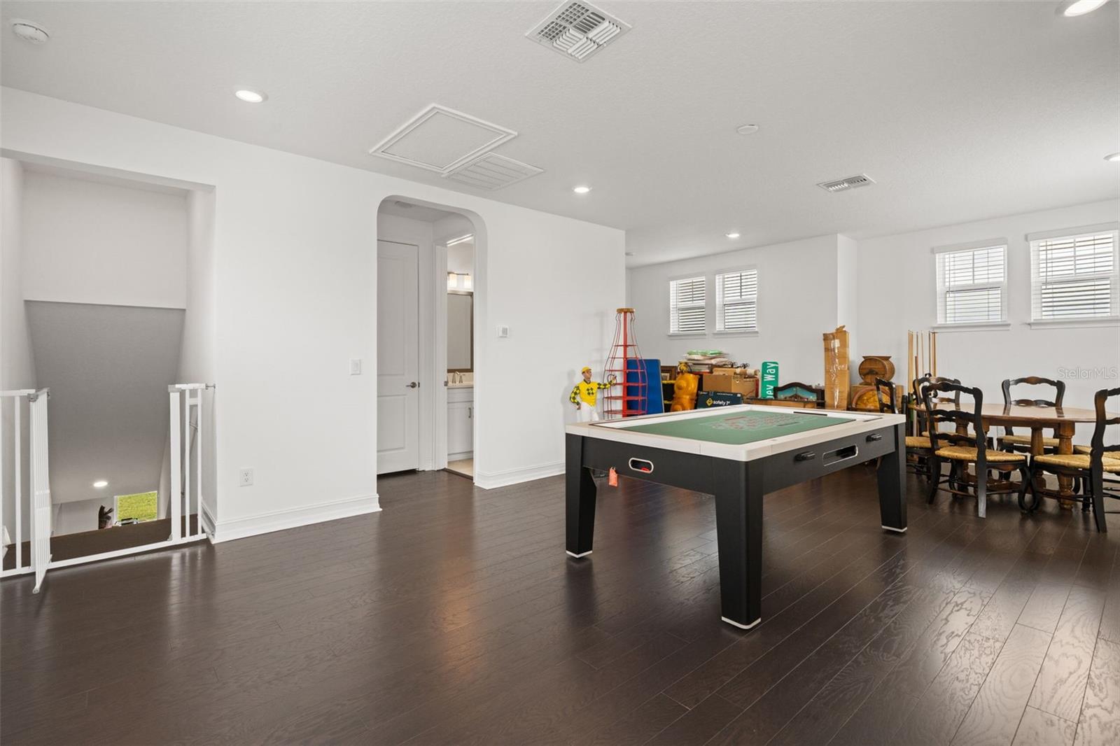 Upstairs