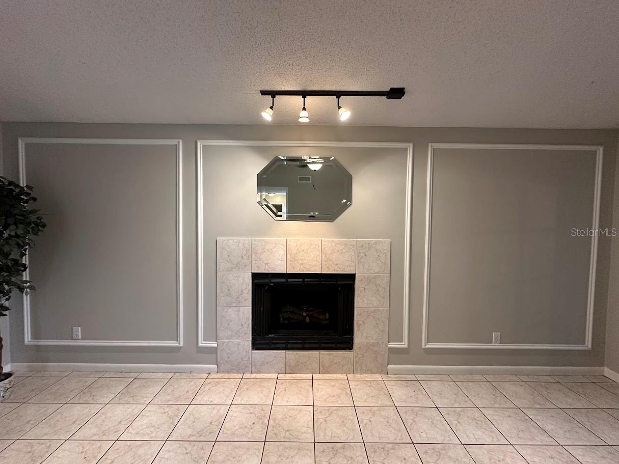 Wood Burning Fireplace
