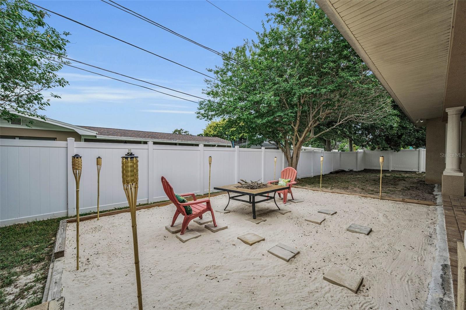 Fenced Back Yard