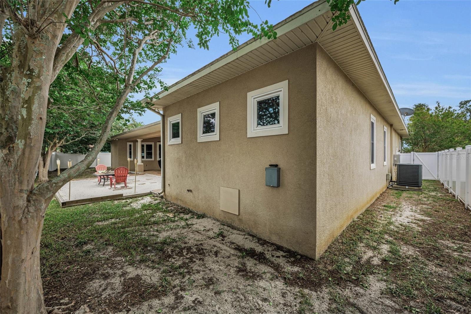 Primary Bedroom is West Rear of Home behind Garage