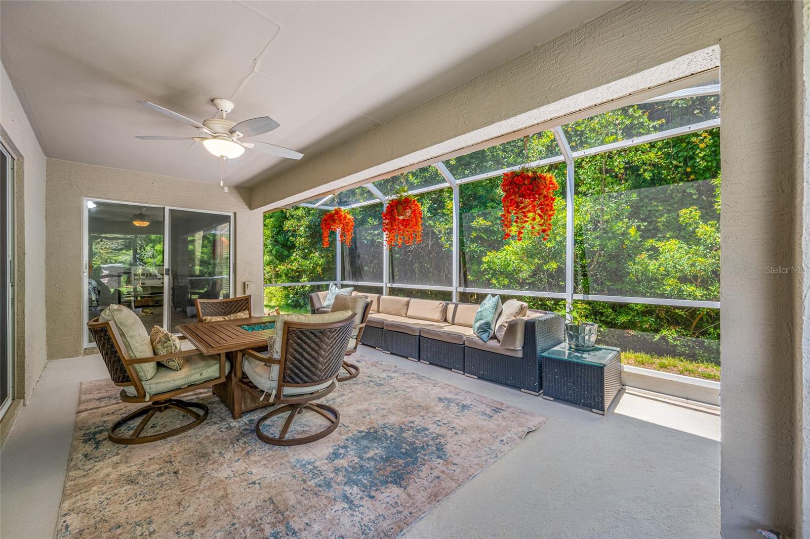 Covered Screened Porch with Conservation Views