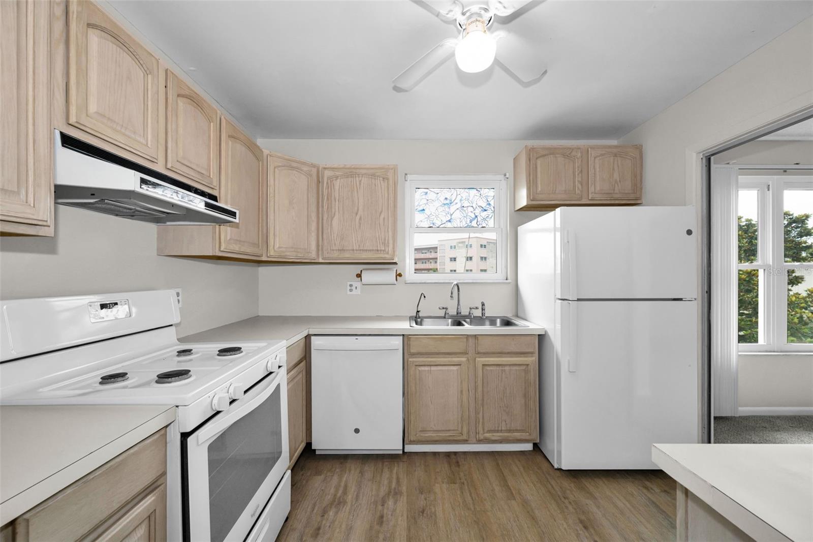 Kitchen with new appliances