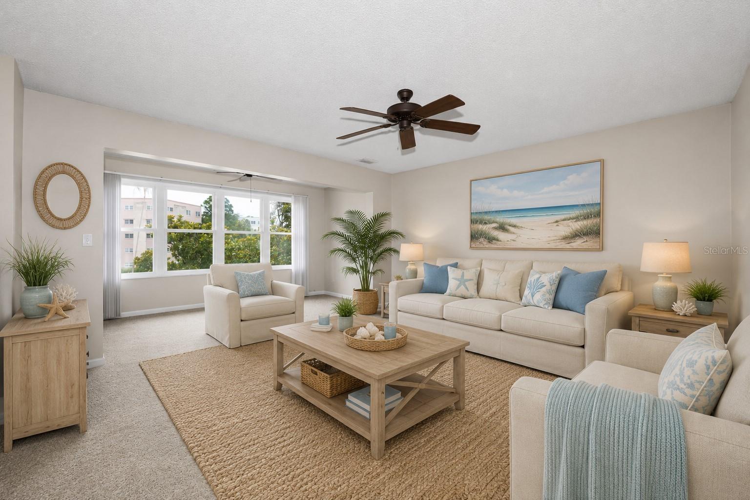 Living / Florida - virtual staged