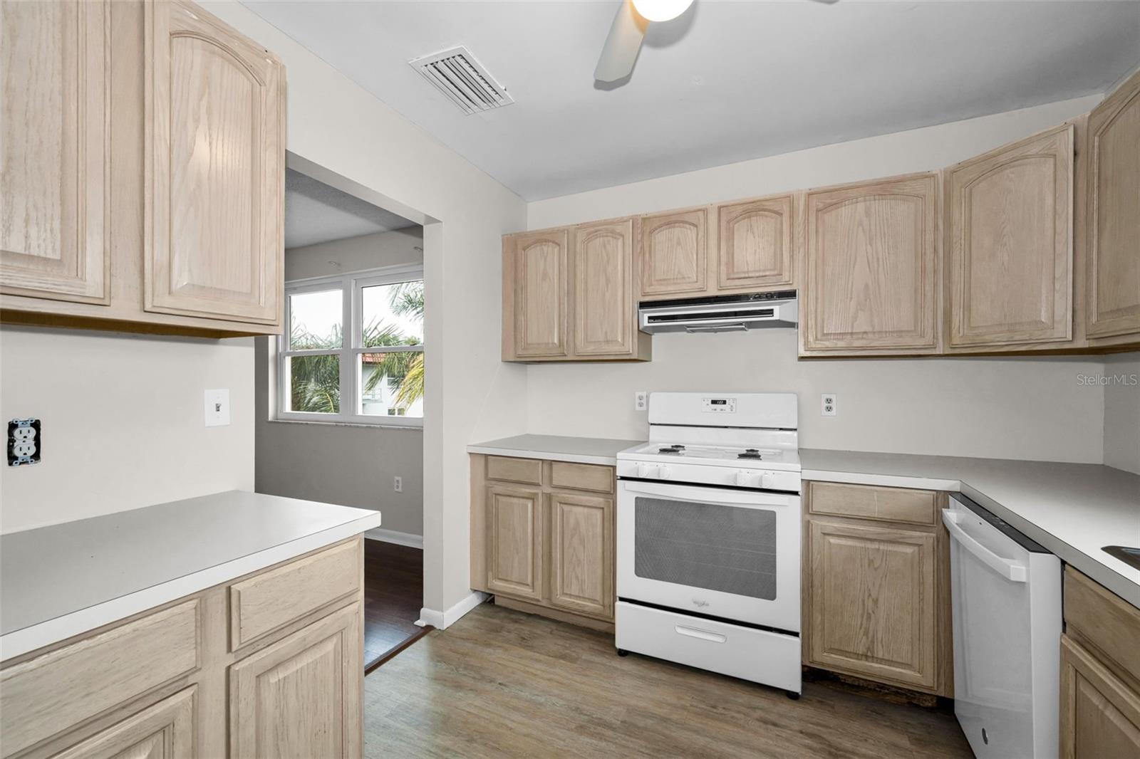 Kitchen with coffee nook