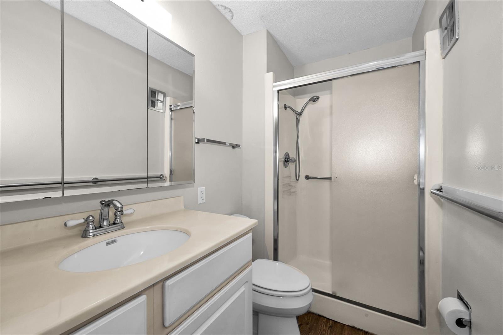 Primary bathroom with shower