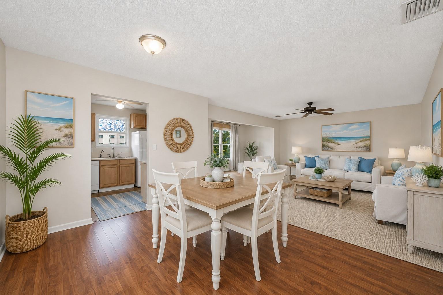 Dining living - virtual stage living area