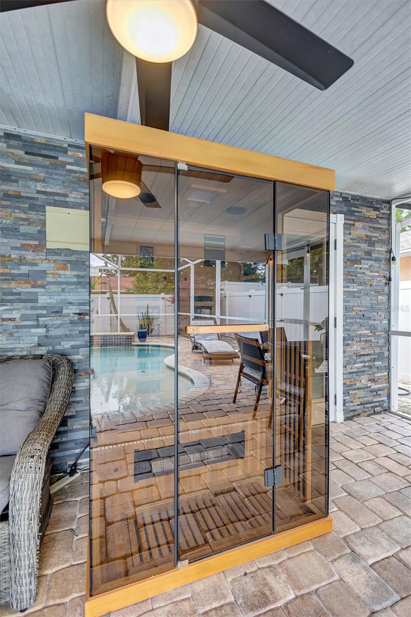 Sauna can be negotiated