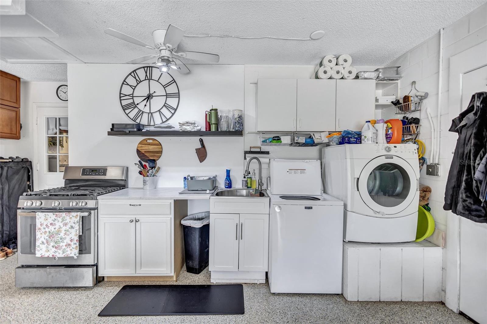 Garage kitchen