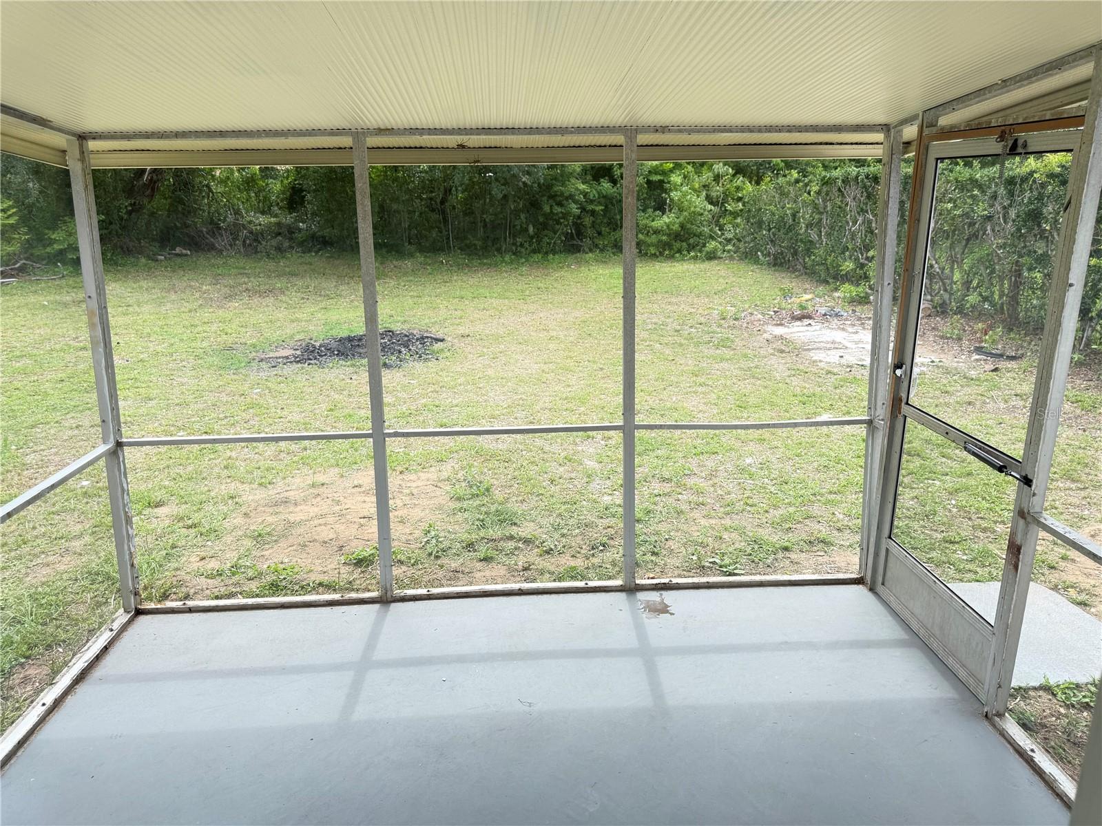 Rear Screen Porch