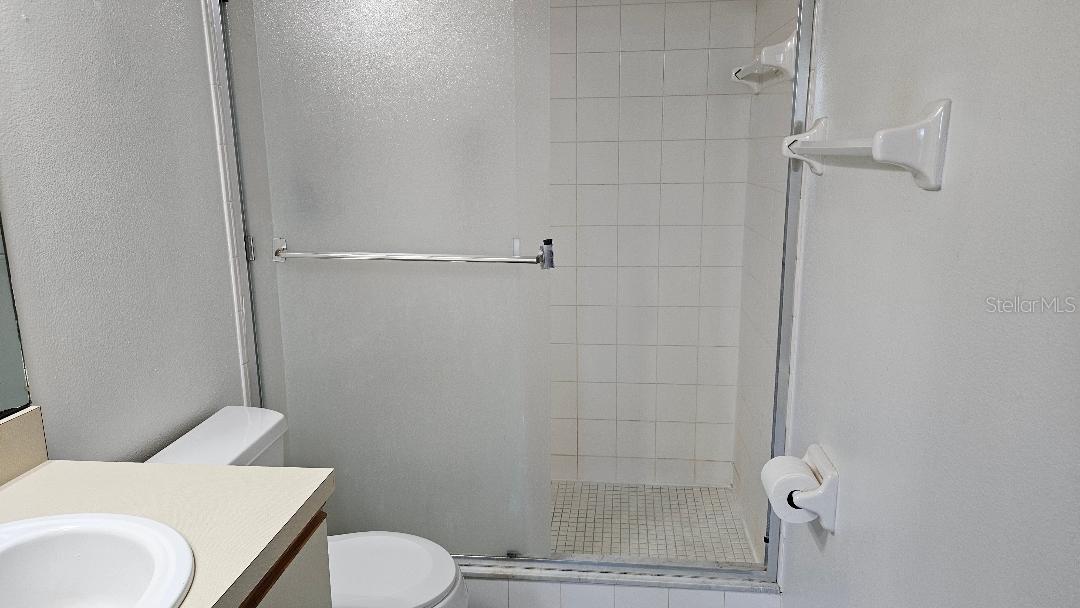MAIN BATH WITH WALK IN SHOWER