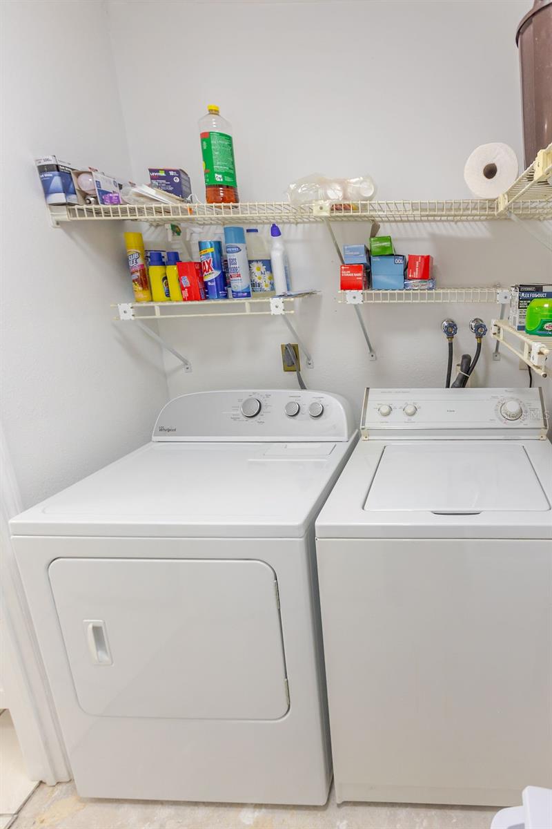 Washer and dryer