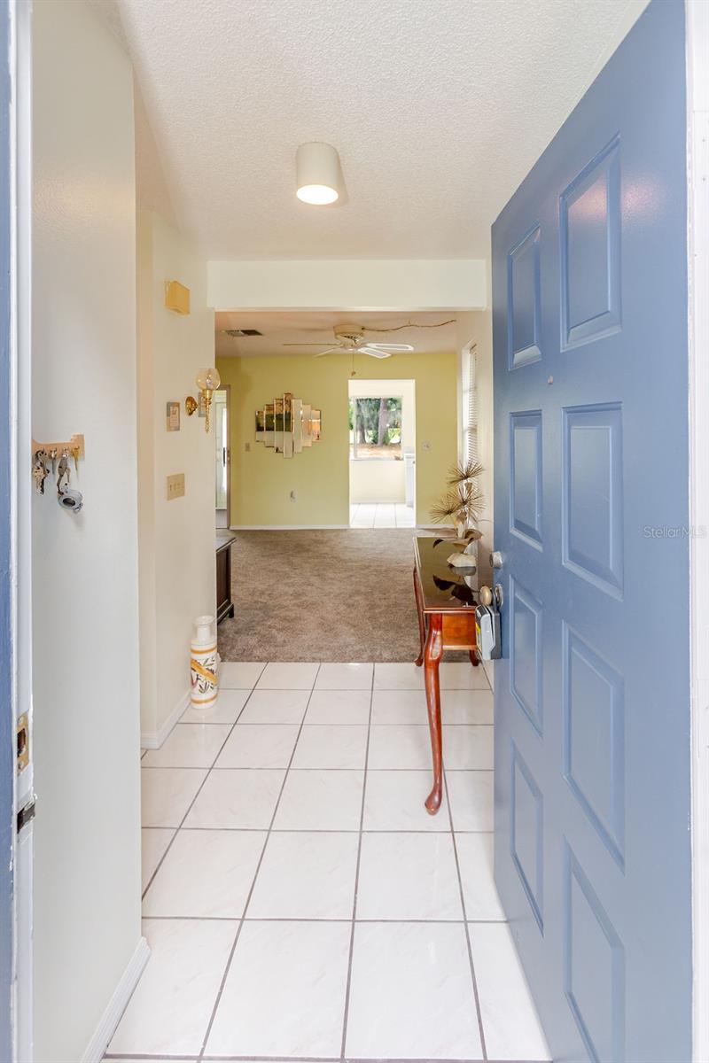 As you open the door...