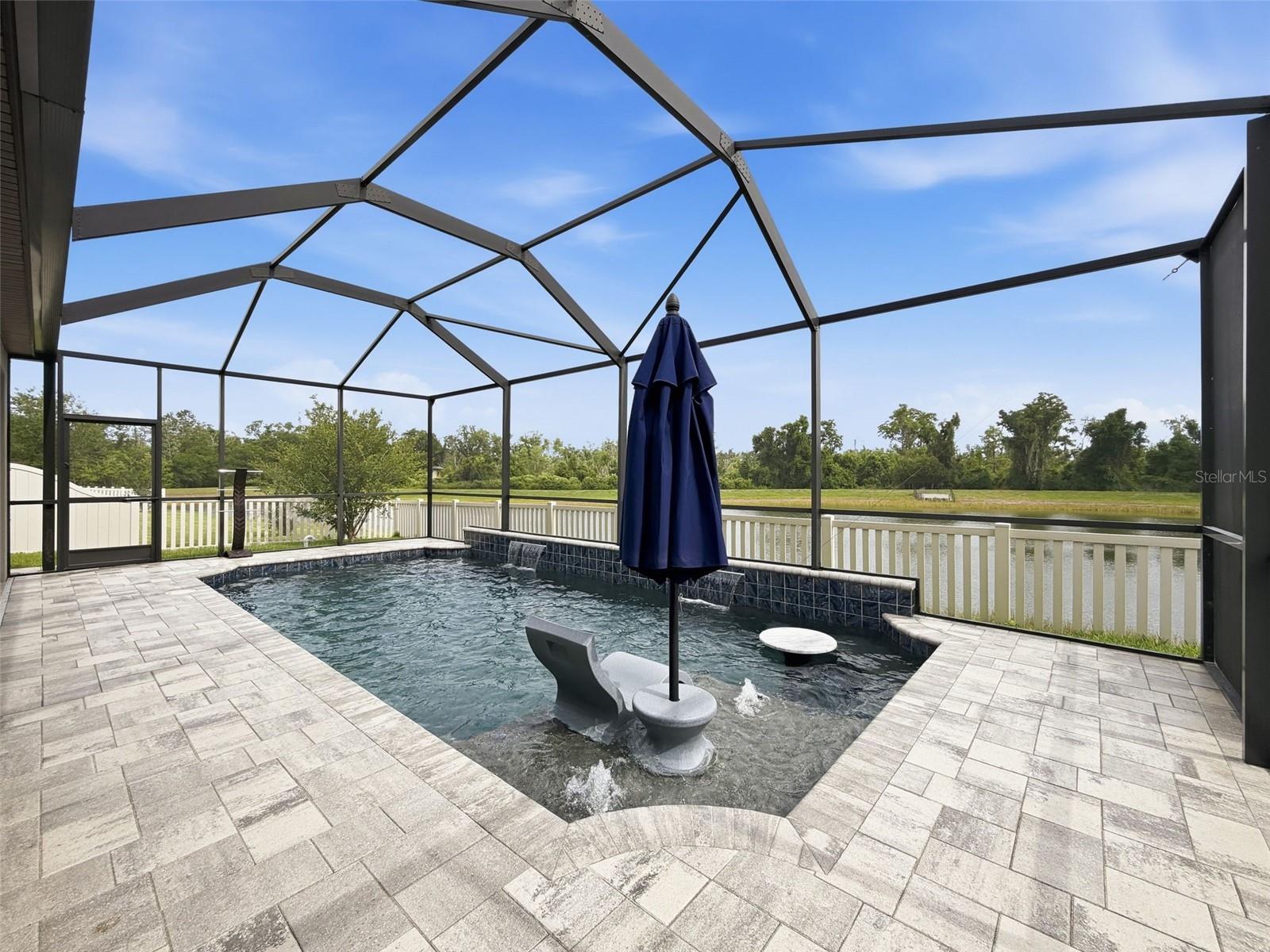 Pool area