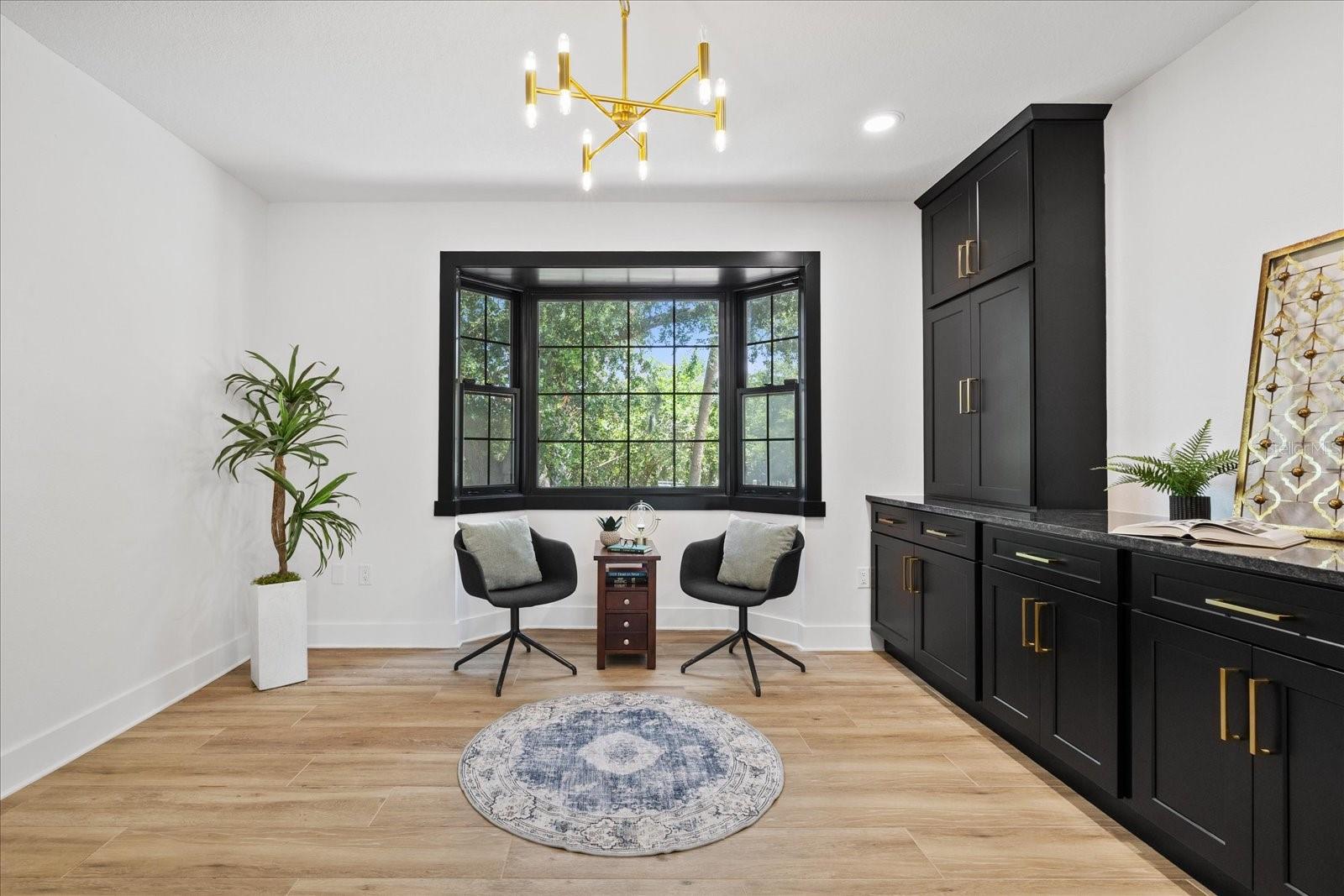 Office or bonus room near primary bedroom