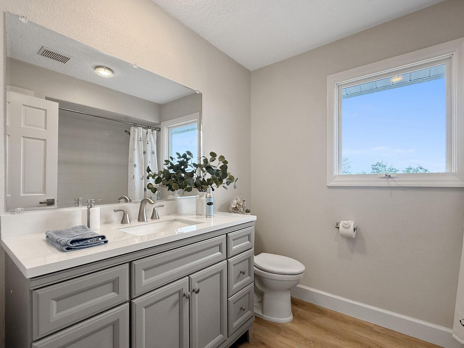 Upstairs ensuite bathroom for bedroom 3