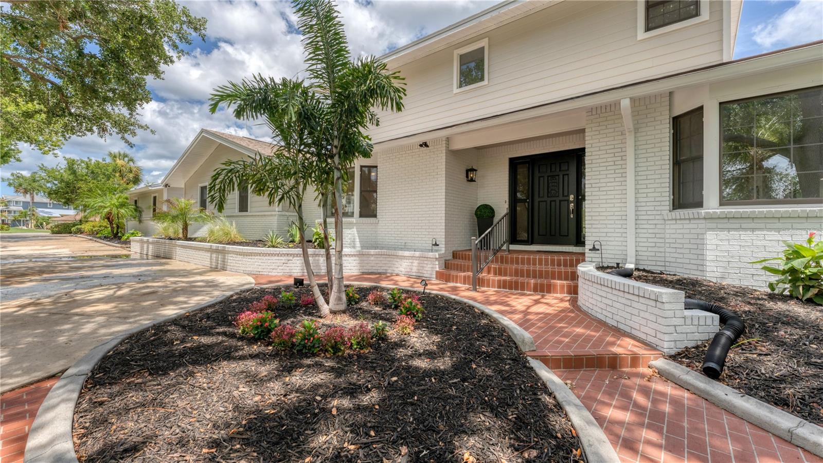 Front of home and path to casita