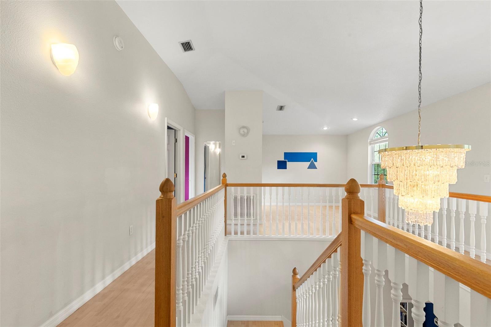Upstairs landing