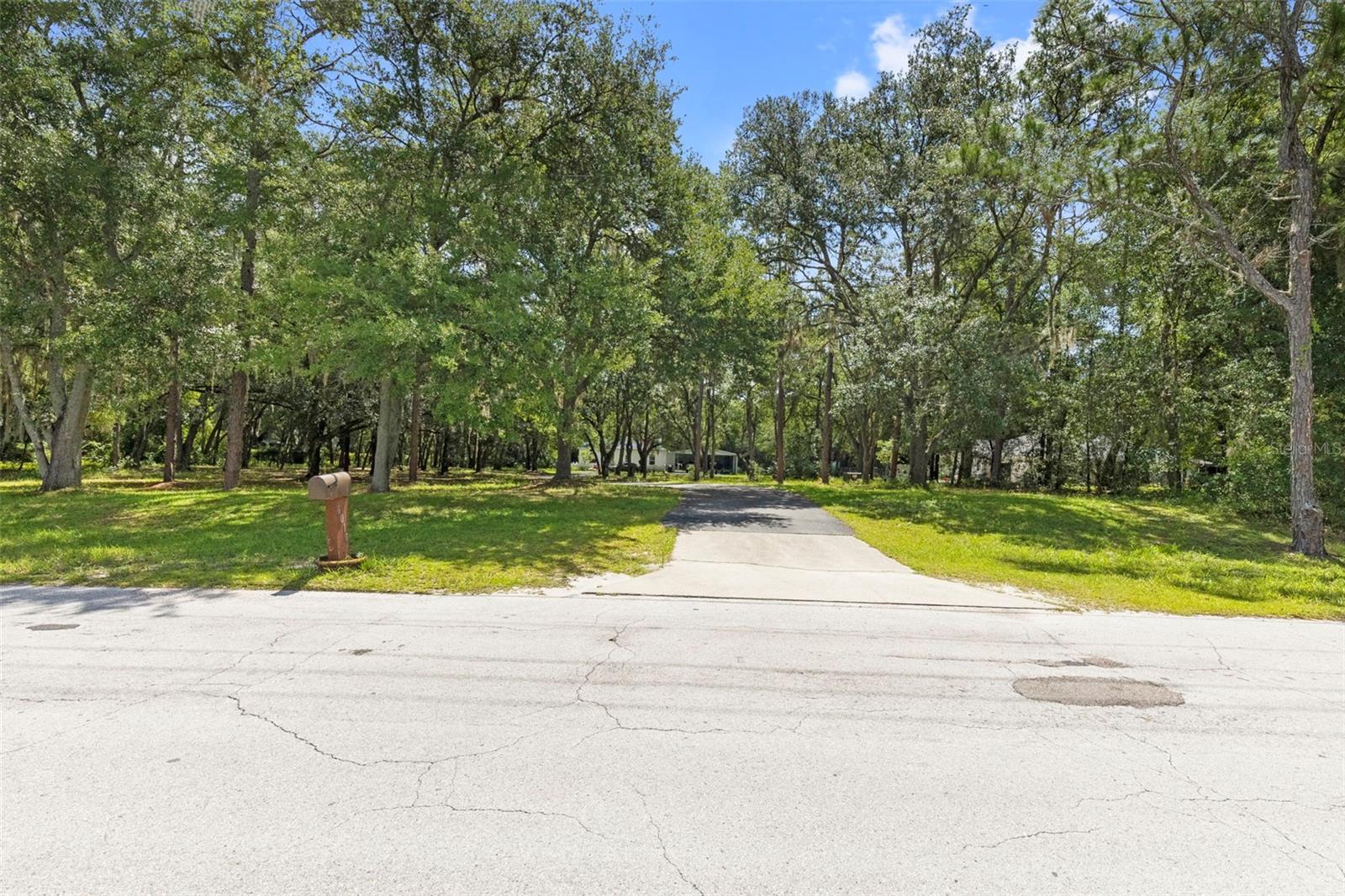Front driveway