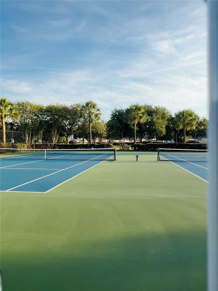Tennis courts
