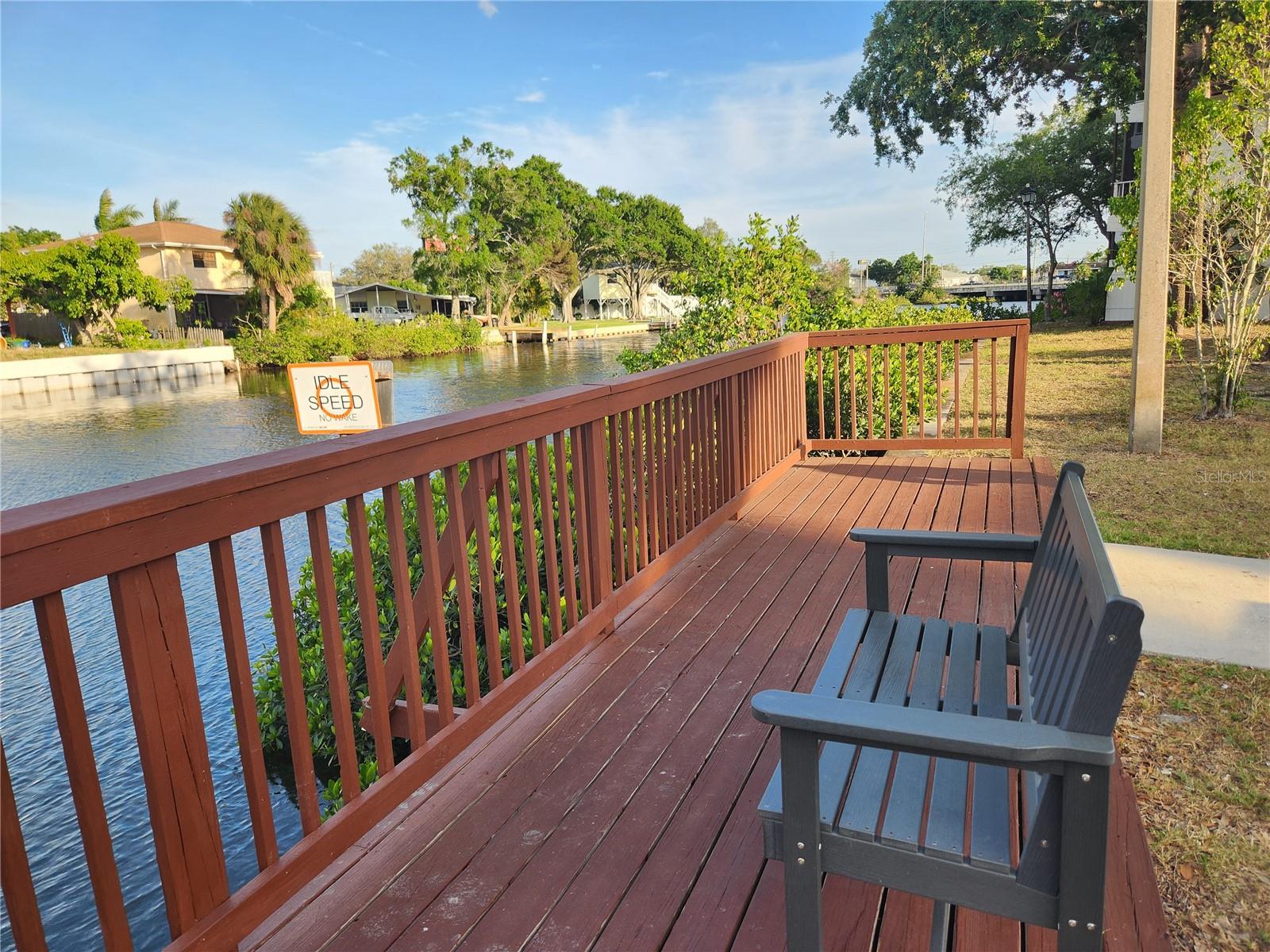 Bench on the river