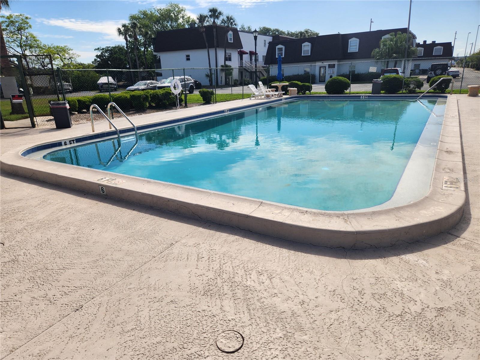 Pool on Hillsborough side