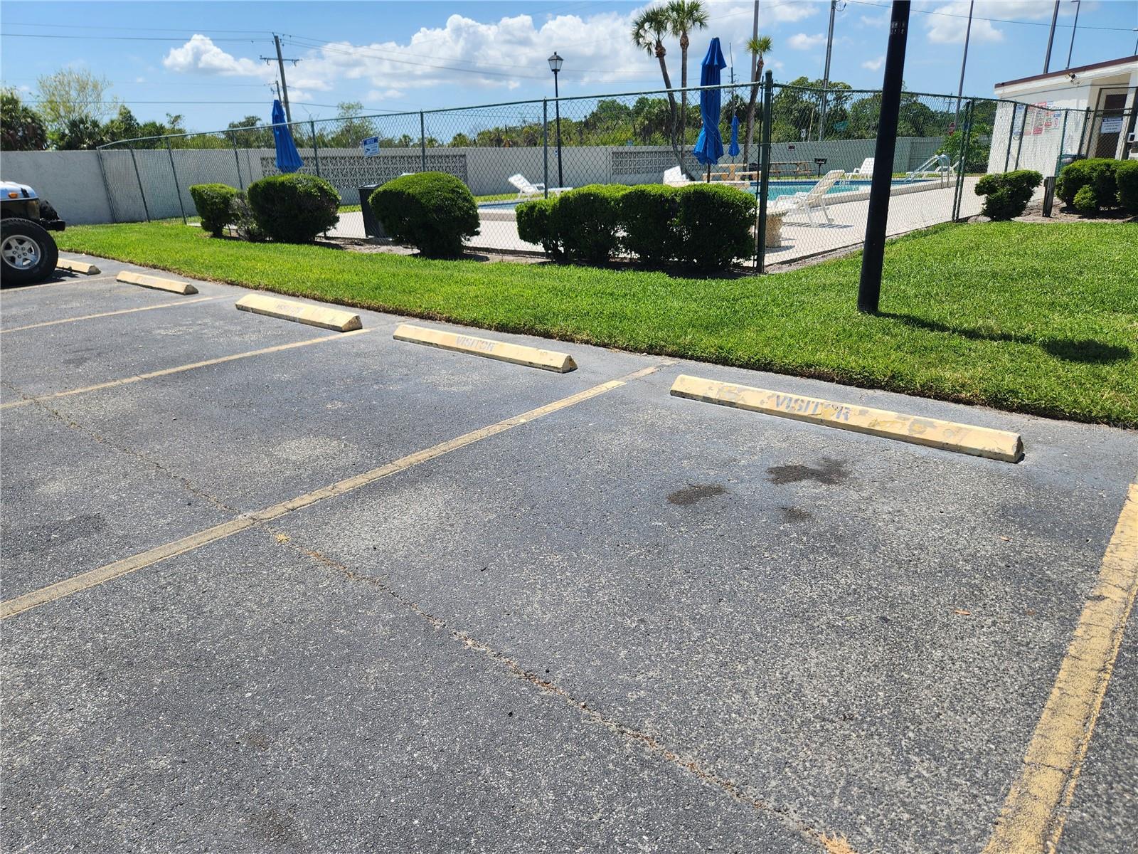 Pool & Guest Parking