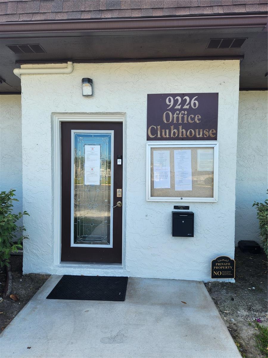 Clubhouse & HOA Office