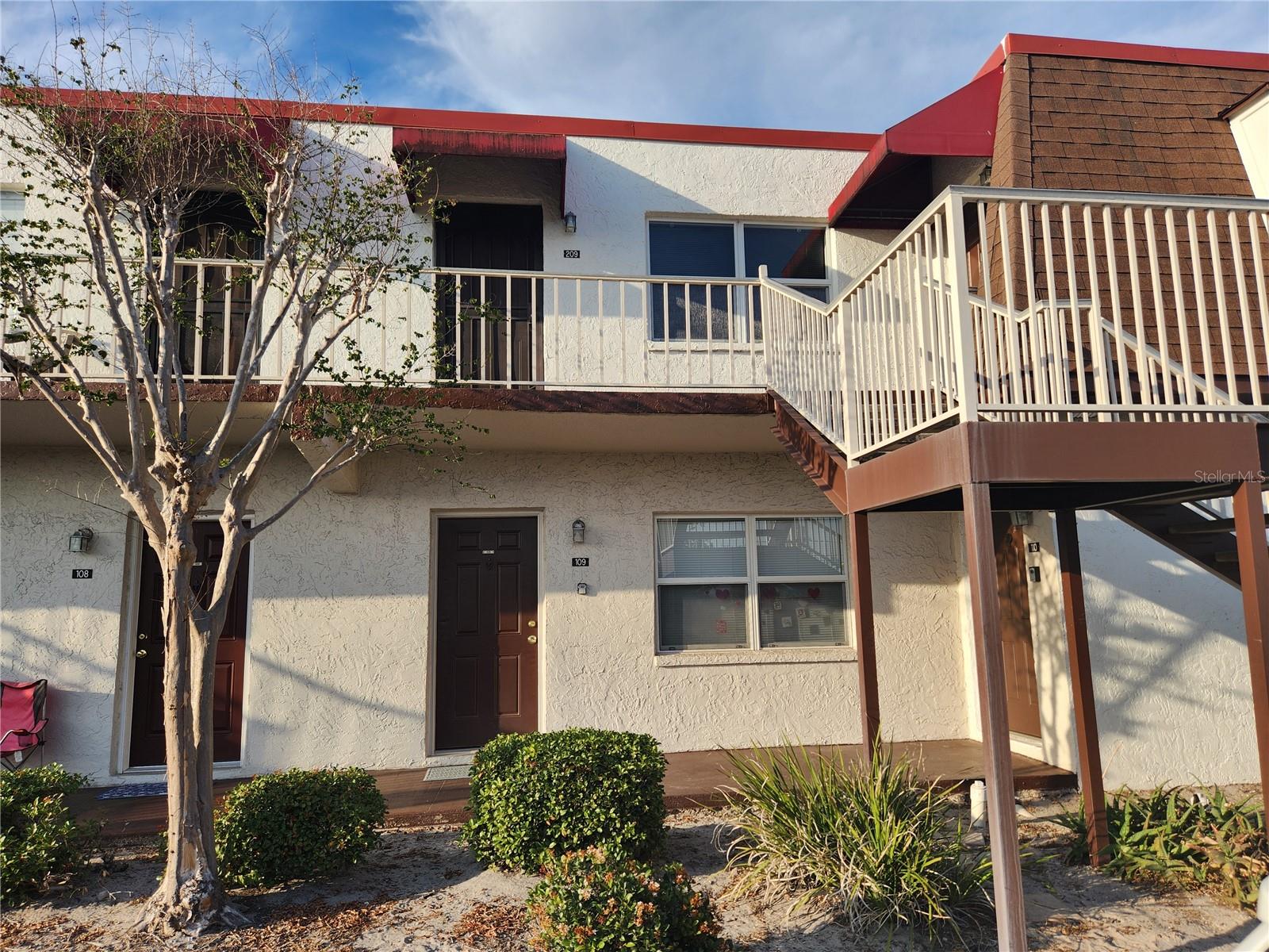 Front Exterior of Unit on 2nd Floor