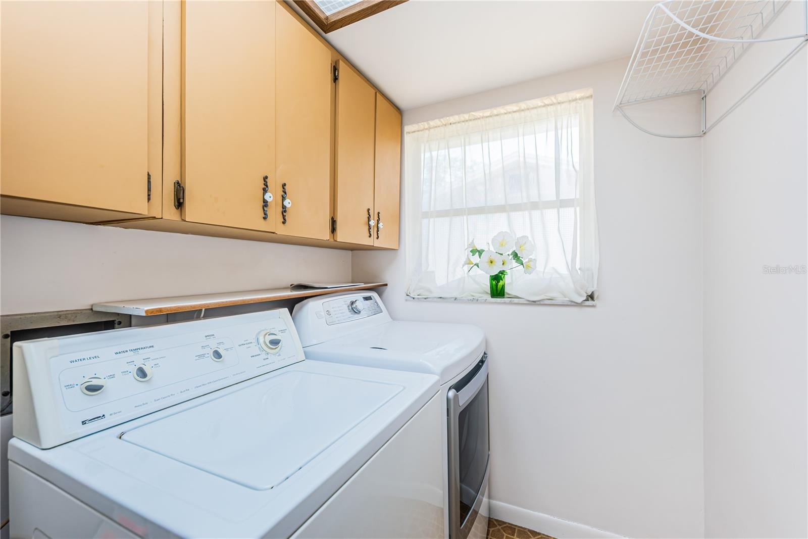 Interior laundry room