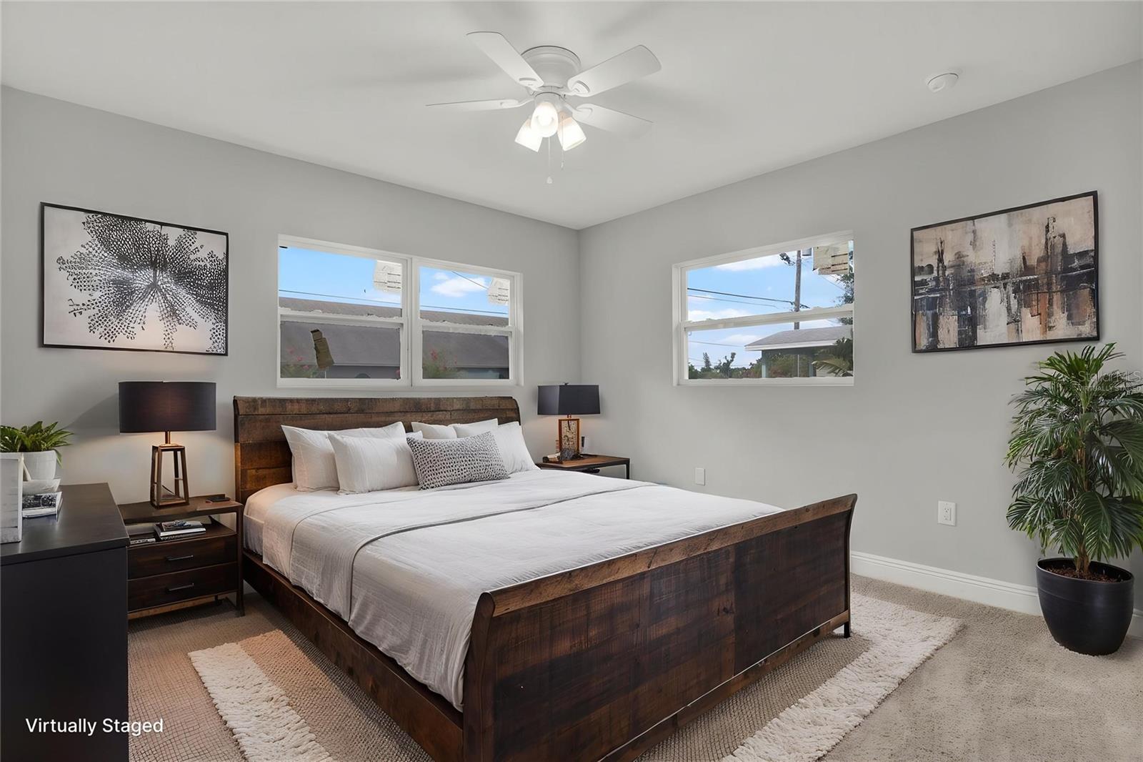 Virtually Staged Bed 2