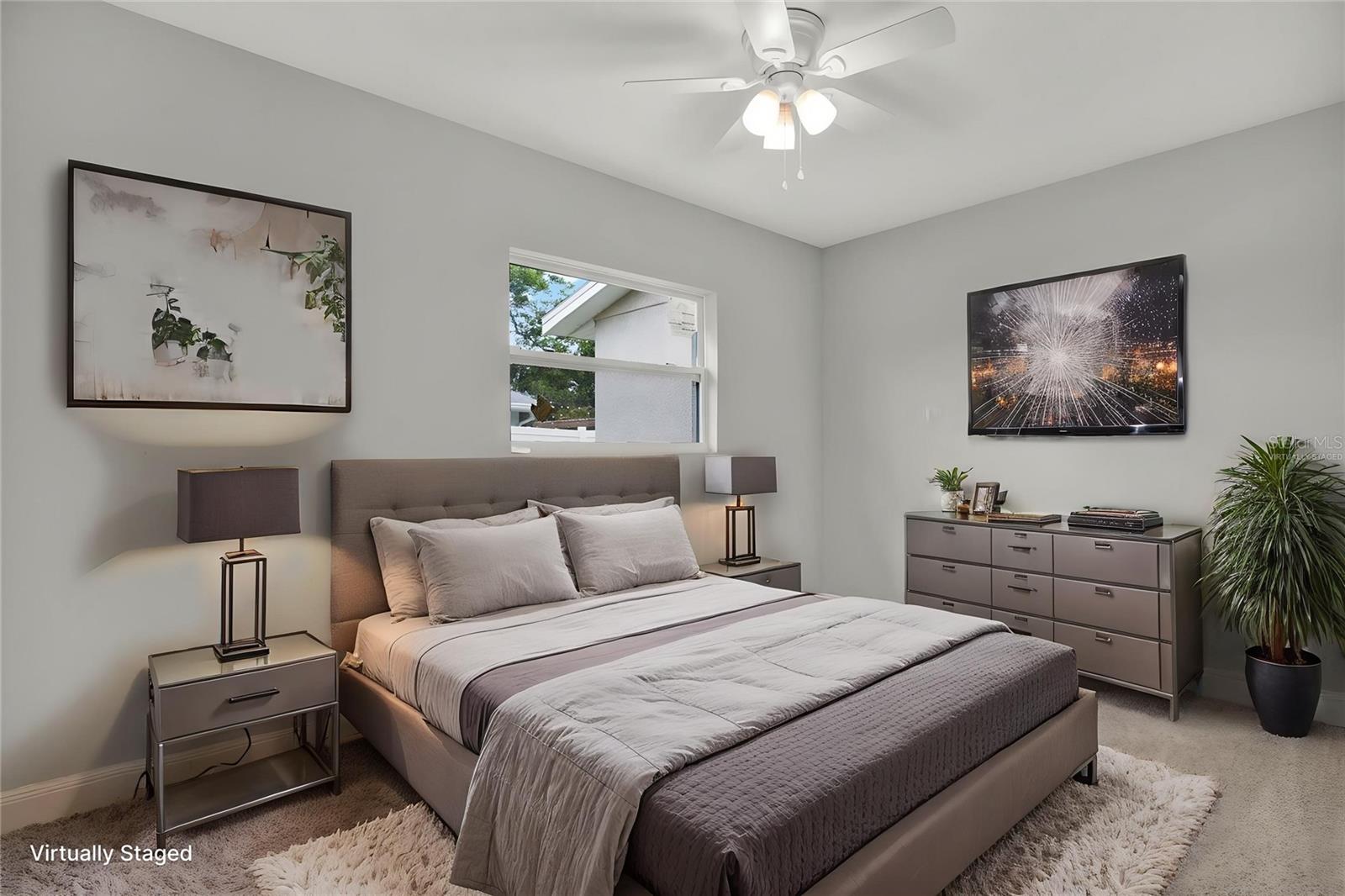 Virtually Staged  Bed 3