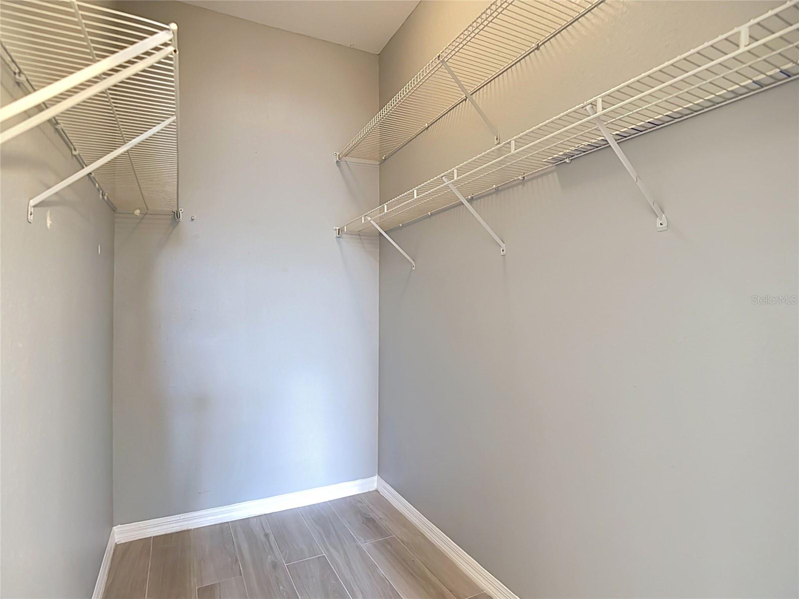 Walk-in Closet Master Bedroom