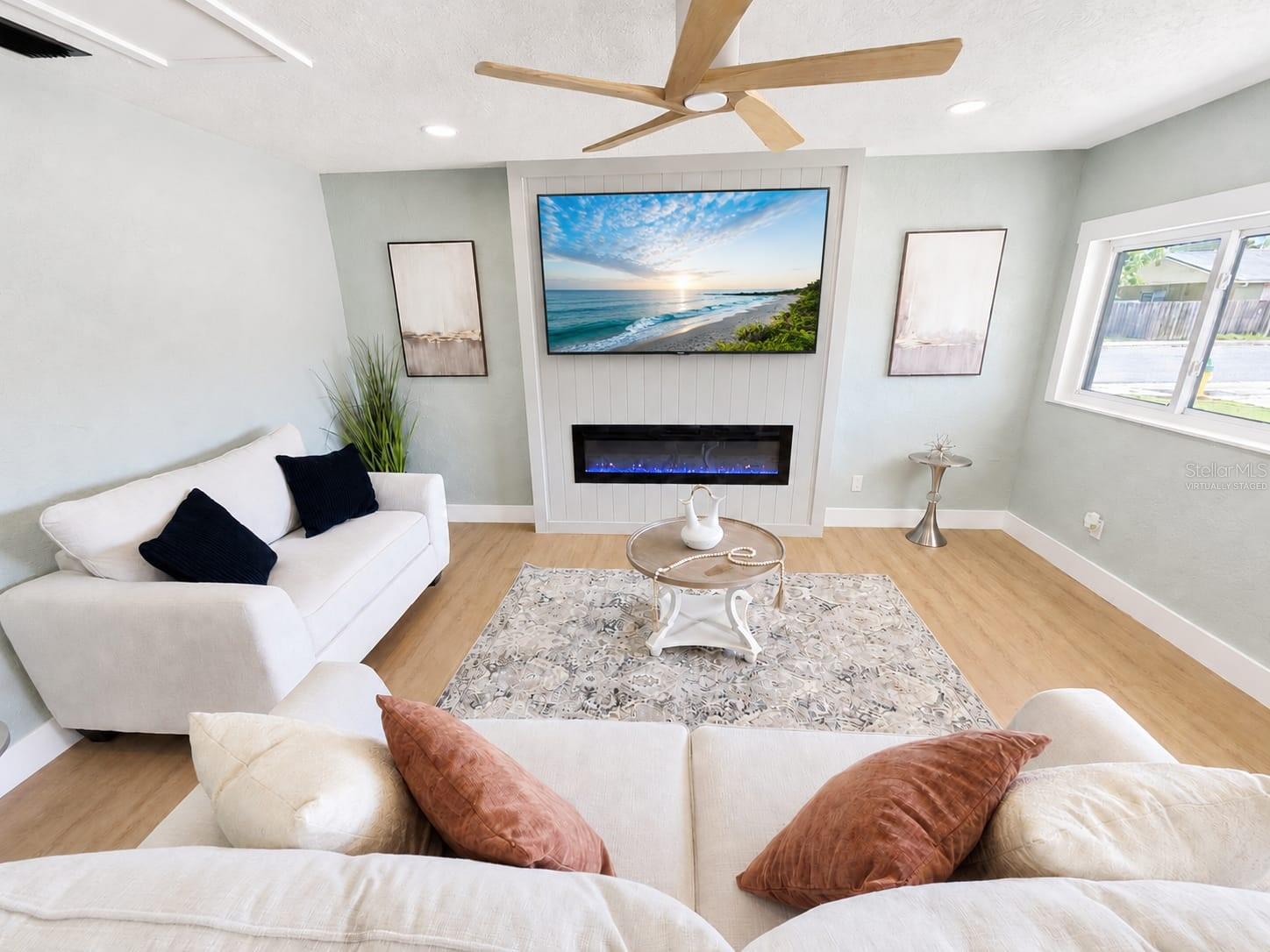 TV is virtually staged